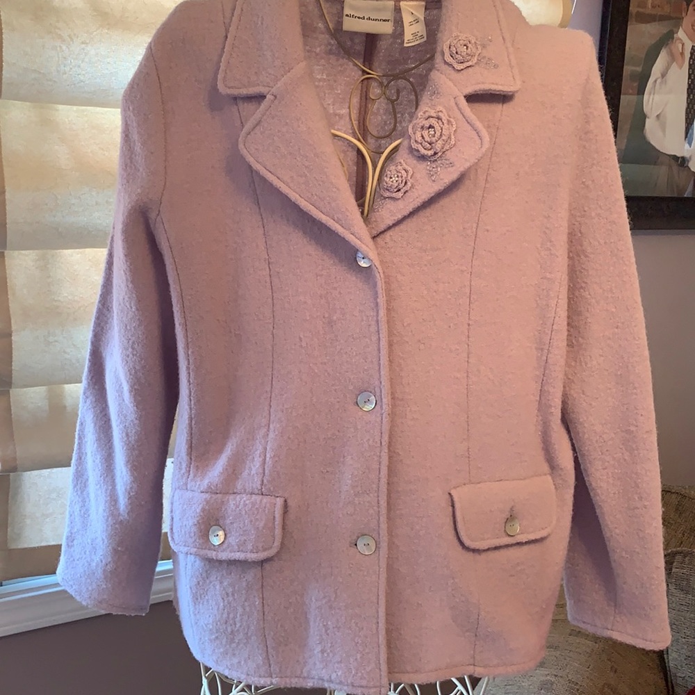 Gorgeous lavender jacket, smoke & pet free smoke